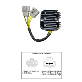 DZE Voltage regulator Benelli TNT / TRK / BN 250-251 2022
