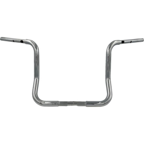FAT BAGGERS INC. Round Top Handlebar Chrome 97x25.5cm Harley Davidson FLHLT / FLHX / FLHXSE / FLHXU 1923-1977 23-26