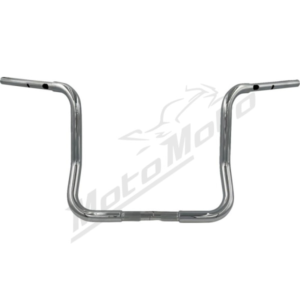 FAT BAGGERS INC. Round Top Handlebar Chrome 97x25.5cm Harley Davidson FLHLT / FLHX / FLHXSE / FLHXU 1923-1977 23-26