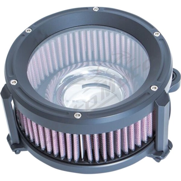 TRASK "Assault Charge" didelio srauto oro filtras Harley Davidson FLHR / FLHT / FLHTK / FLHX 1584-1800cc 07-17