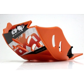 AXP Enduro Skid plate orange HDPE 6mm KTM EXC / EXC-F 250-350cc 2017-2023
