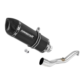 Suzuki BURGMAN 400 2007-2016 Exhaust Silencer Muffler HP1 BLACK + dB killer