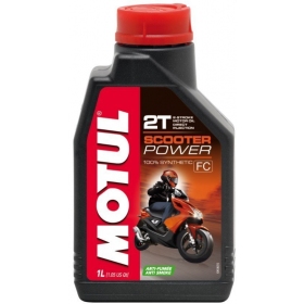 Alyva MOTUL SCOOTER POWER Sintetinė - 2T - 1L