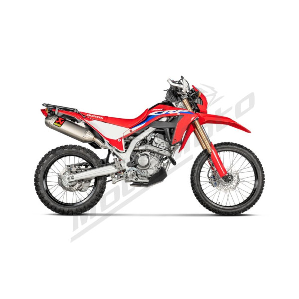 AKRAPOVIC Slip-On Line Muffler Stainless Steel / Titanium Honda CRF 300 2025