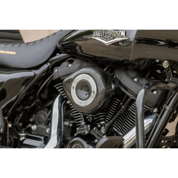 S&S CYCLE Stealth Air Cleaner Cover Harley Davidson FLDE / FLFB / FLFBS / FLH 1750-1977cc 19-23