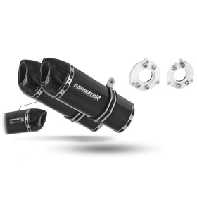 Kawasaki ZX10R 2006-2007 EU Approved Exhaust Silencer HP1 BLACK