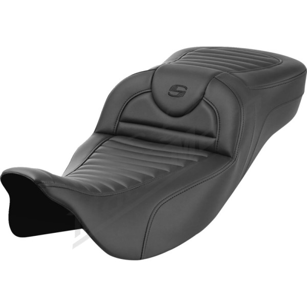 SADDLEMEN Roadsofa Tuck-n-Roll sėdynė prailginta Harley Davidson FLH / FLHR / FLHTCU / FLHX / FLTRX 1584-1923 08-23