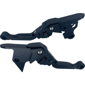 PSR Anthem Pro Adjustable Lever Set for Harley Models Harley Davidson FLDE / FLFBS / FLHC / FLHCS / FLS / FLSB / FLSTN / FXBB / FXLR / FXSB / FXST 1690-1923 15-24