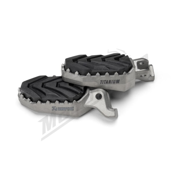 AKRAPOVIC Adventure Vairuotojo pakojai titaniniai Triumph Tiger / Tiger Sport 660-1200 11-26 