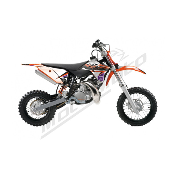BLACKBIRD DREAM 5 STICKER SET KTM SX 50 09-15 Orange