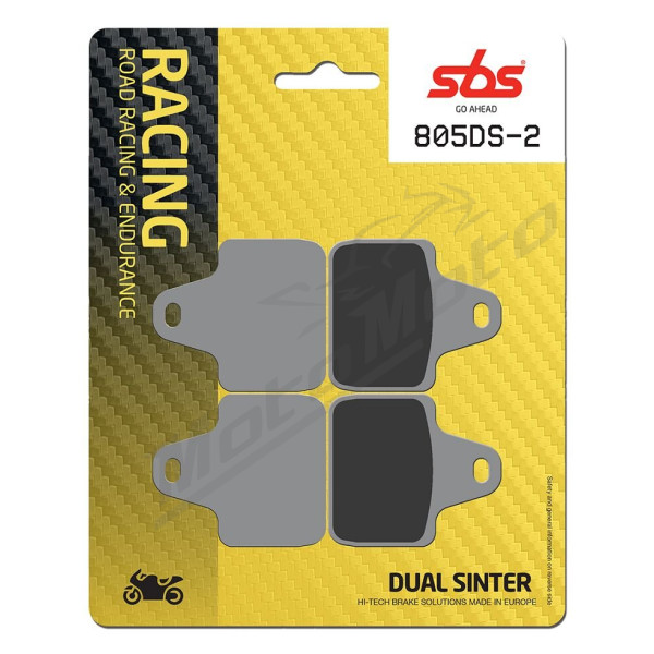 SBS DS Racing 805DS-2 Dual Sintered Brake Pads A.P / Brembo Calipers