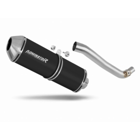 Suzuki DR 650SE 1997-2009 Exhaust Silencer Muffler OVR BLACK + dB killer