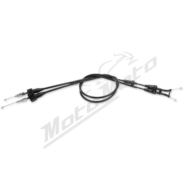 MOOSE OFFROAD Black Vinyl Throttle Cable Suzuki RMX / RM-Z 250-450cc 08-17