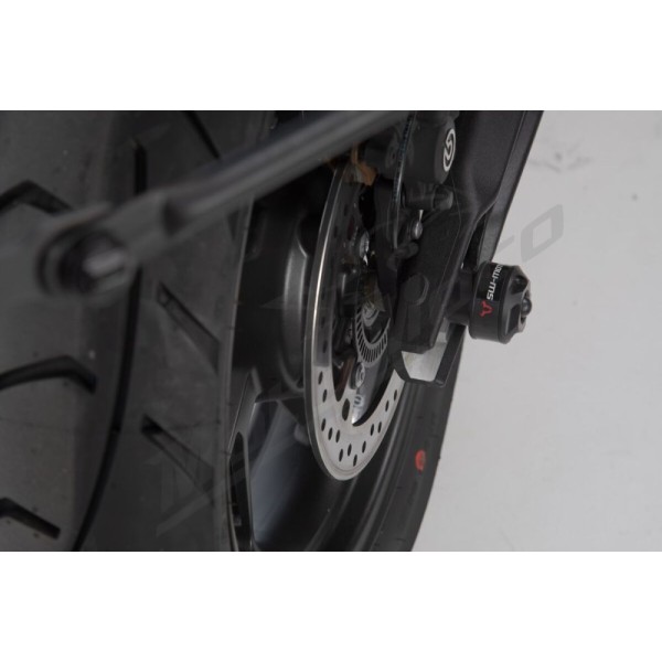 SW-MOTECH Rear Axle Slider Set Triumph Tiger 800-900 11-23