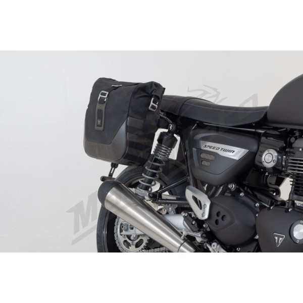 SW-MOTECH Legend Gear LC2 Side Bag System Brown Edition Triumph Speed Twin 1200 19-24