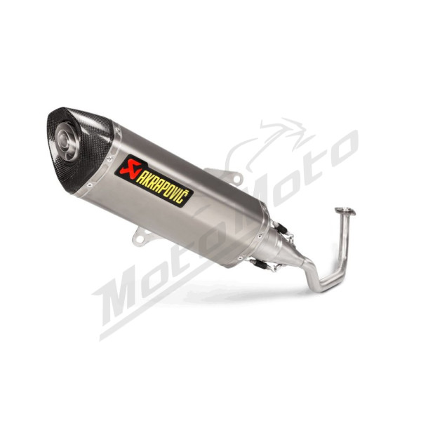 AKRAPOVIC Racing Line Full Exhaust System Carbon Fiber / Stainless Steel Honda NSS 125 17-20