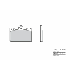 BREMBO Street Sintered Metal Brake pads KAWASAKI ZXR400 91-99