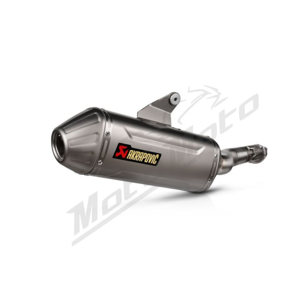 AKRAPOVIC Slip-On Line Muffler Titanium CF Moto MT-X 800 25-26