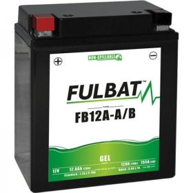 FULBAT Battery 12 Ah 155 A EN 12V GB12A-A (FB12A-A/B Gel)