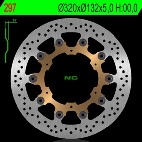 NG BRAKES 297 plaukiojantis stabdžių diskas YAMAHA MT-01 / YZF-R7 750-1700 99-09