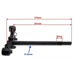 Steering stem CPI HUSSAR/ KEEWAY FACT/ KEEWAY FOCUS/ RY8/ 50-125cc 00-17