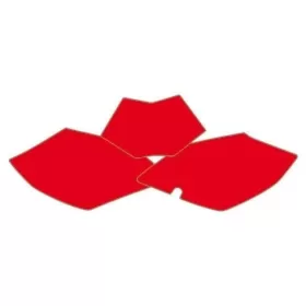 BLACKBIRD Plate Stickers Black Beta RR 125-520cc 2010-2015