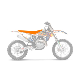 Blackbird Racing Pyramid Sėdynės Užvalkalas KTM EXC / EXC-F / SX / SX-F 50-450cc 19-23 Oranžinė