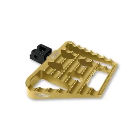 HEINZ BIKES Mini-FloorBoard V1 Rear Footpeg Harley Davidson FLDE / FLSL / FXBB / FXST / FXLRS 1750/1923 18-25