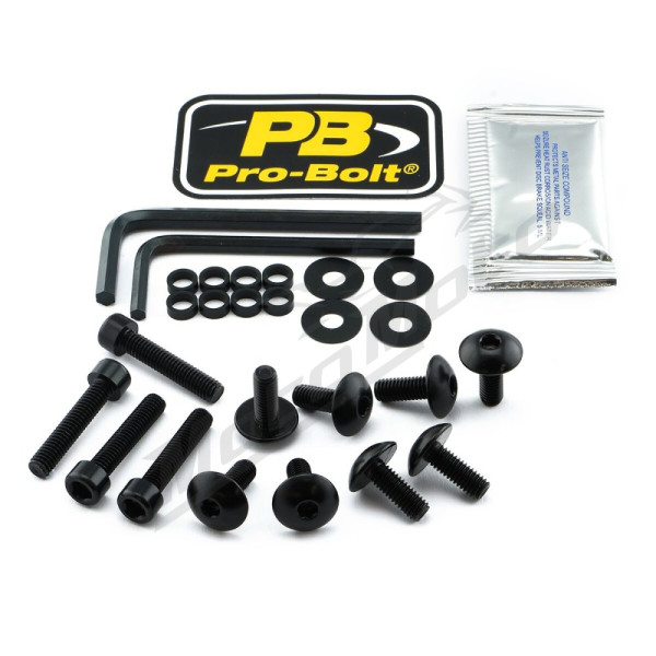 PRO BOLT Aluminium Fairing Bolt Kit for Yamaha MT-03 660cc 06-13