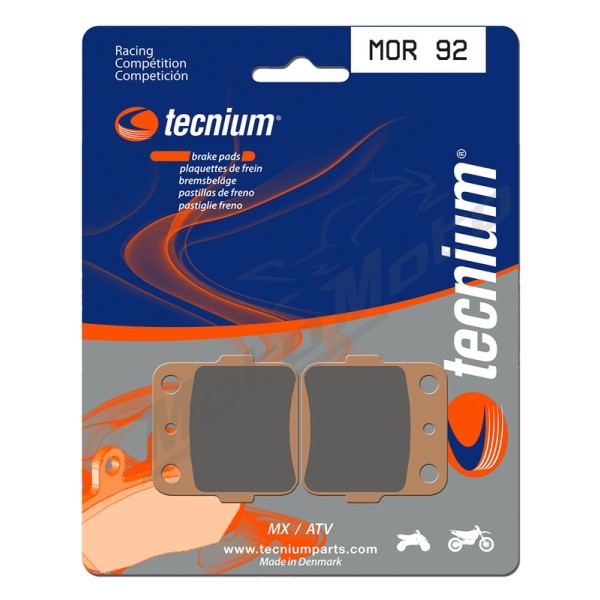 TECNIUM Racing MX/ATV Sintered Metal Brake pads Honda / Suzuki / Yamaha 150/420 84-26
