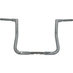 FAT BAGGERS INC. 1-1/4" EZ Install Flat Top Batwing Handlebar Chrome 32mm 86,5cm (33cm)