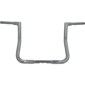 FAT BAGGERS INC. 1-1/4" EZ Install Flat Top Batwing Handlebar Chrome 32mm 86,5cm (33cm)