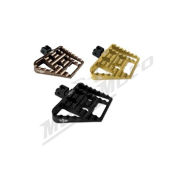 HEINZ BIKES Mini-FloorBoard Front Footpeg Harley Davidson FLDE / FLSL / FXBB / FXST / FXLRS 1750/1923 18-25