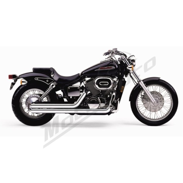COBRA Streetrod Straight Cut Exhaust System Honda VT 750 DC 00-07