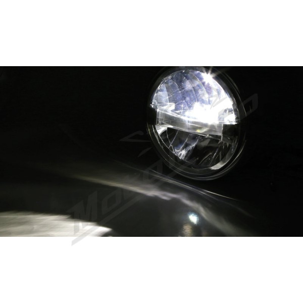 HIGHSIDER Pro Frame-R1 Type Universal headlight black Ø200mm