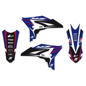 BLACKBIRD Dream Graphic 4 Grafikos rinkinys Yamaha YZ250F 2010-2013