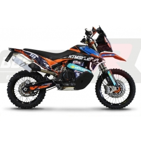 Duslintuvo vamzdis Dominator DOWN PIPE MID KTM 890 Adventure / R / L / R Rally 2021-2023