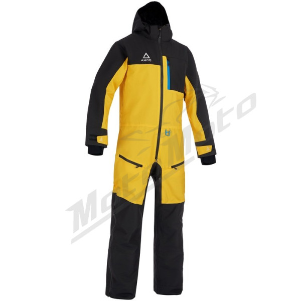 AMOQ Dynamic YOUTH Monosuit Insulated Black/Yellow