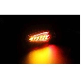 KOSO Led Indicator Sonic Rear By Pair - Black