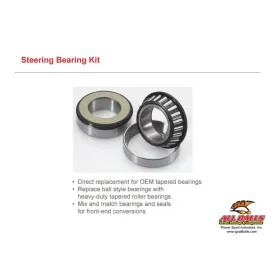 ALL BALLS Steering Shaft Bearing Kit Honda / HM 250-450 02-13