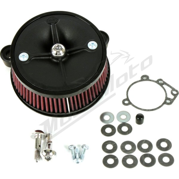 S&S CYCLE Stealth Two Air Cleaner Kit Harley Davidson FLD / FLHR / FLHRC / FLHRCI 1450-1800cc 99-17