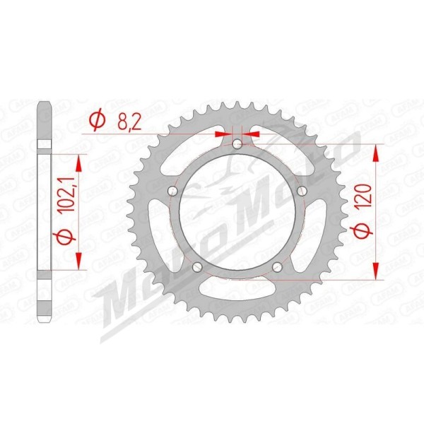 AFAM Chain Kit 420R1G 12/47 APRILIA RS 50 REPLICA 2004 