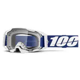 100% Armatic Goggle (Clear lens) White