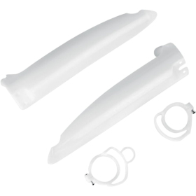 UFO White Fork Tube Protectors Kawasaki KX 125-500cc 94-95