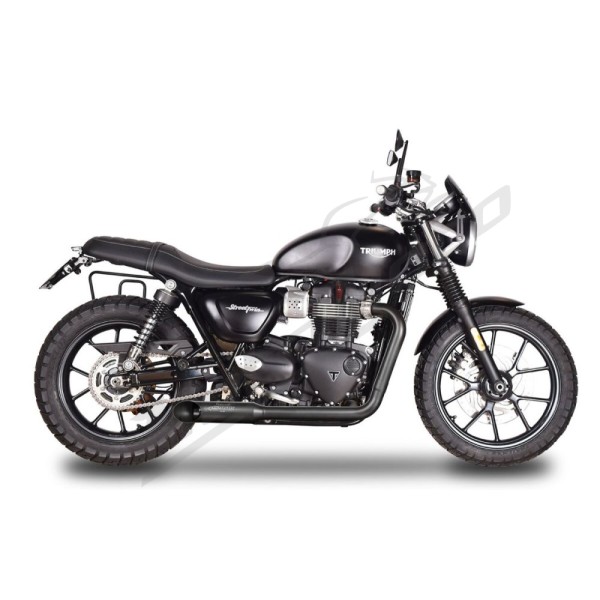 SPARK Hot Road Full Exhaust System TRIUMPH BONNEVILLE / STREET TWIN 900-1200cc 2016-2019