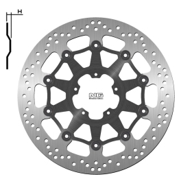 NG BRAKES 1517 plaukiojantis stabdžių diskas DUCATI SCRAMBLER / ENERGICA EGO / ESSE ESSE / EVA RIBELLE / EXPERIA 0-800 15-23
