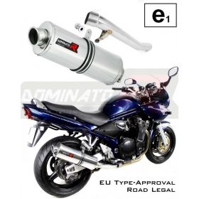 Exhaust kit  Dominator HOMOLOGATED OVAL SUZUKI GSF 1200 / S BANDIT 2001-2005