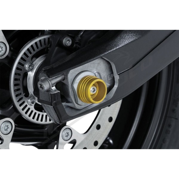 KURYAKYN Rear Axle Slider Gold BMW F / S 750/1000 10-23