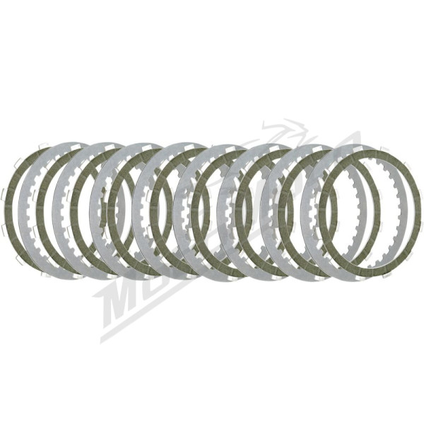BELT DRIVES LTD. Big Twin Clutch Plate Kit Harley Davidson FLD / FLHR / FLHRC 1340-1800cc 98-17