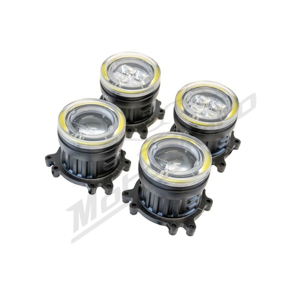 RJWC POWERSPORTS Neutrino Headlight Kit Can Am DS / Maverick Turbo / Outlander / Renegade 250-1000cc 12-25